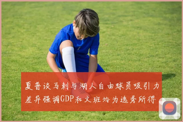 夏普谈马刺与湖人自由球员吸引力差异强调GDP和文班均为选秀所得